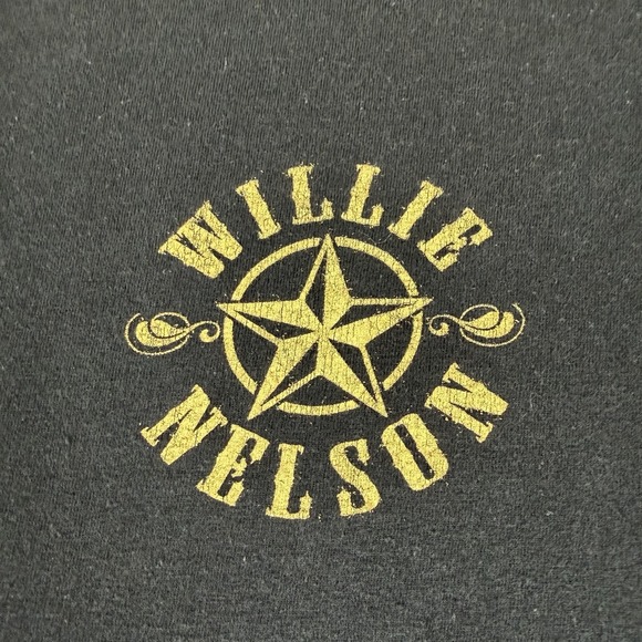 Willie Nelson - American Original Black T-Shirt Size 2XL Buck Wear Short Sleeve - Picture 8 of 12